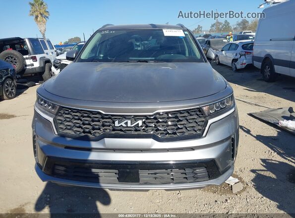 KNDRH4LG5N5062004 2022 KIA SORENTO HYBRID Gray 