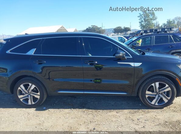 KNDRHDLG0P5202480 2023 KIA SORENTO HYBRID Black უკანა სალონის ხედი