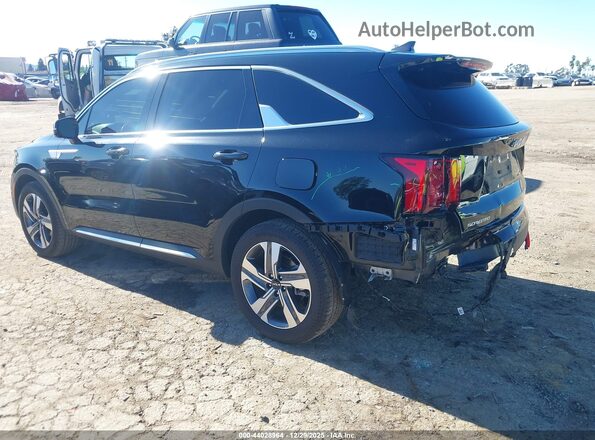 KNDRHDLG0P5202480 2023 KIA SORENTO HYBRID Black უკანა მარცხენა