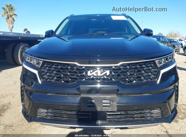 KNDRHDLG0P5202480 2023 KIA SORENTO HYBRID Black ხელსაწყოთა პანელის ხედი