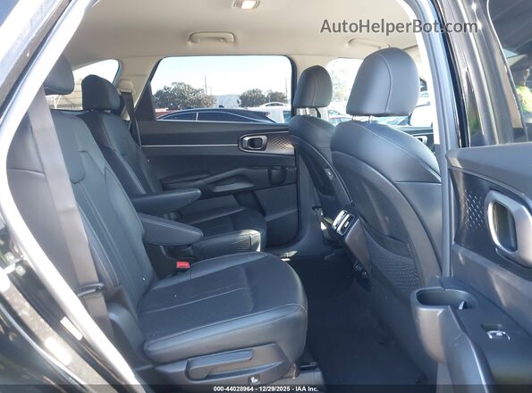 KNDRHDLG0P5202480 2023 KIA SORENTO HYBRID Black VIN კოდის სტიკერის ხედი