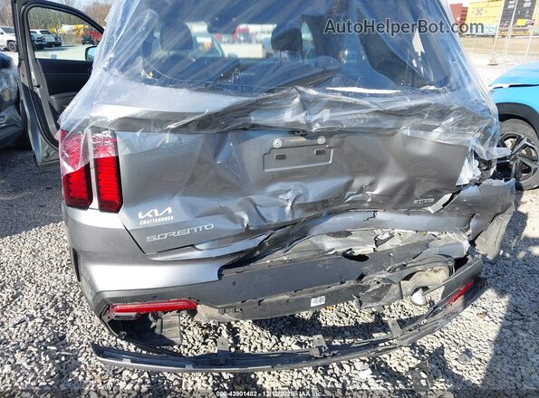 KNDRHDLG1P5209633 2023 KIA SORENTO HYBRID Gray Front view
