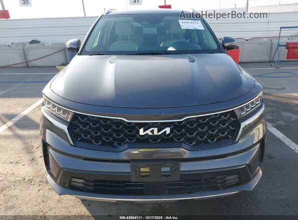 KNDRHDLG2P5211245 2023 KIA SORENTO HYBRID Black ხელსაწყოთა პანელის ხედი