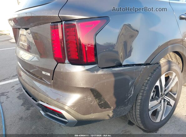 KNDRHDLG2P5211245 2023 KIA SORENTO HYBRID Black წინა ხედი