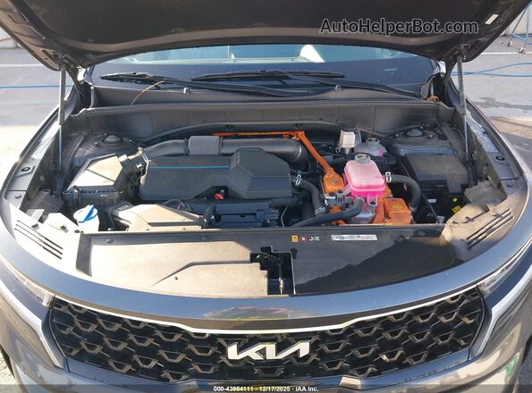 KNDRHDLG2P5211245 2023 KIA SORENTO HYBRID Black უკანა ხედი