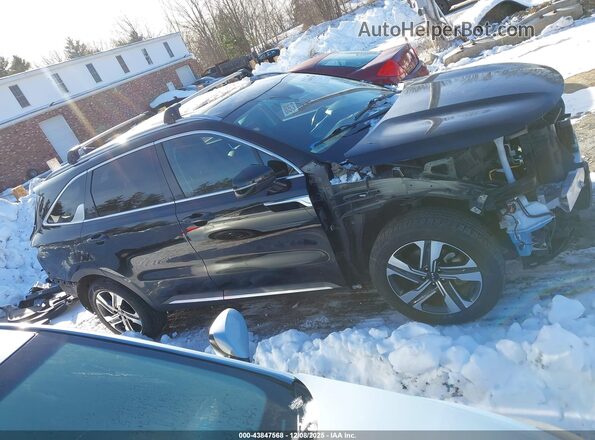 KNDRHDLG6R5248477 2024 KIA SORENTO HYBRID Black Widok wnętrza 360 stopni