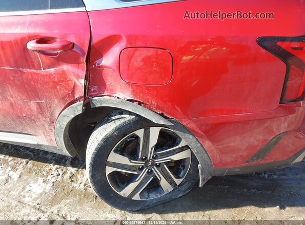 KNDRHDLG7P5176301 2023 KIA SORENTO HYBRID Red Vista frontal