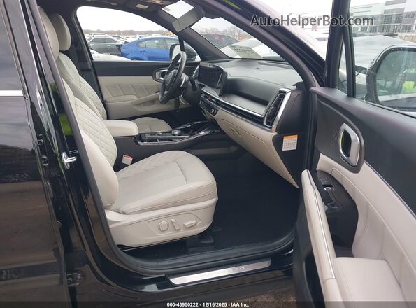 KNDRKDJG2S5347436 2025 KIA SORENTO HYBRID Black Vista interior delantera