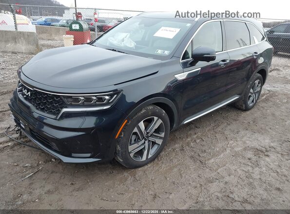 KNDRKDLG8P5220193 2023 KIA SORENTO HYBRID Black Front left