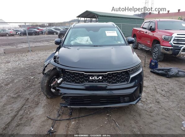 KNDRKDLG8P5220193 2023 KIA SORENTO HYBRID Black Instrument cluster view