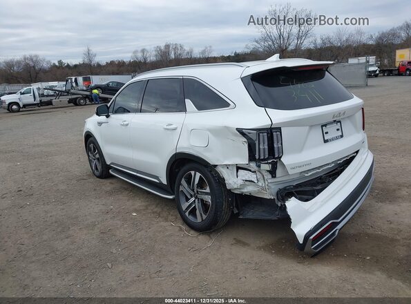 KNDRKDLGXP5204058 2023 KIA SORENTO HYBRID White უკანა მარცხენა