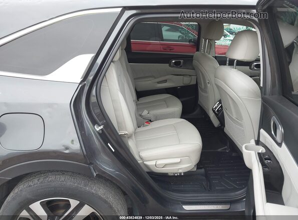 KNDRMDLH8N5118876 2022 KIA SORENTO PLUG-IN HYBRID Gray VIN კოდის სტიკერის ხედი