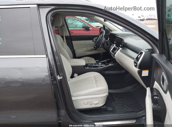 KNDRMDLH8N5118876 2022 KIA SORENTO PLUG-IN HYBRID Gray წინა სალონის ხედი