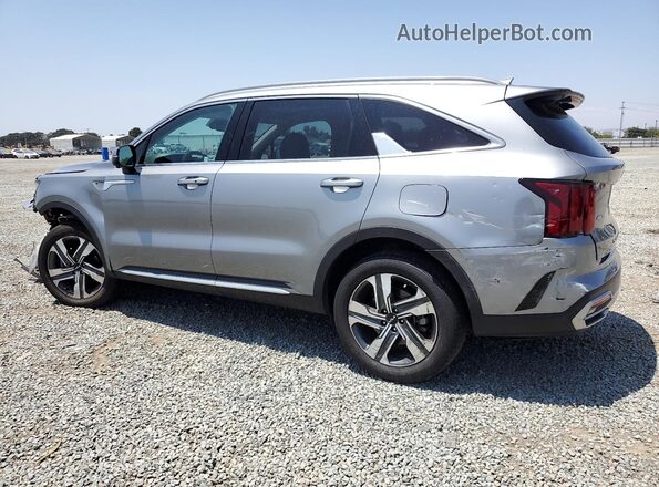 KNDRMDLHXN5123285 2022 KIA SORENTO Gray Trasero izquierdo
