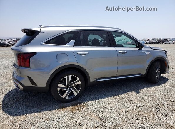 KNDRMDLHXN5123285 2022 KIA SORENTO Gray Trasero derecho
