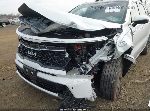 KNDRMDLHXP5195025 2023 KIA SORENTO PLUG-IN HYBRID White წინა ხედი