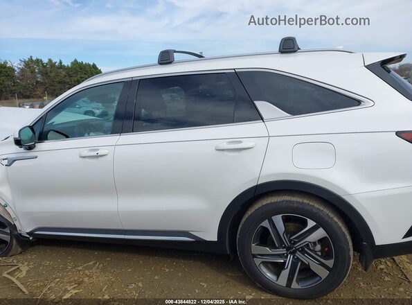 KNDRMDLHXP5195025 2023 KIA SORENTO PLUG-IN HYBRID White სალონის 360-გრადუსიანი ხედი