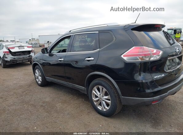 KNMAT2MT5GP698229 2016 NISSAN ROGUE Black სალონის 360-გრადუსიანი ხედი