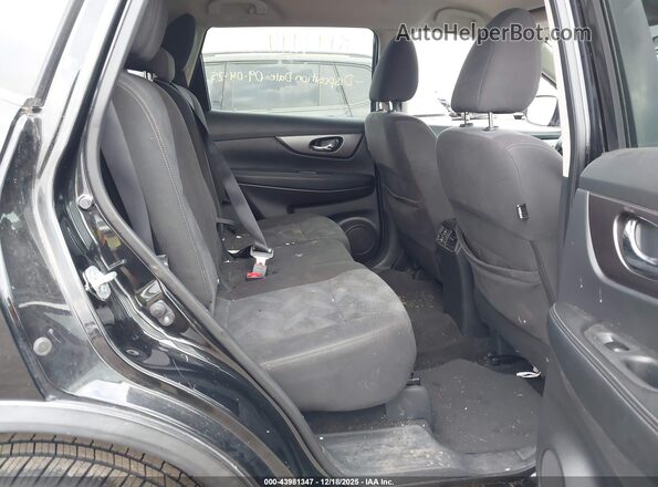 KNMAT2MT5GP698229 2016 NISSAN ROGUE Black VIN კოდის სტიკერის ხედი
