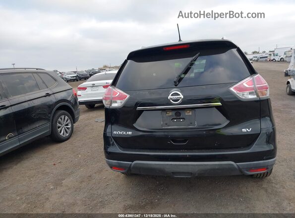 KNMAT2MT5GP698229 2016 NISSAN ROGUE Black 