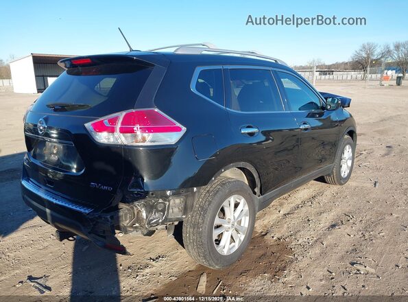 KNMAT2MV0GP678309 2016 NISSAN ROGUE Black Rear right