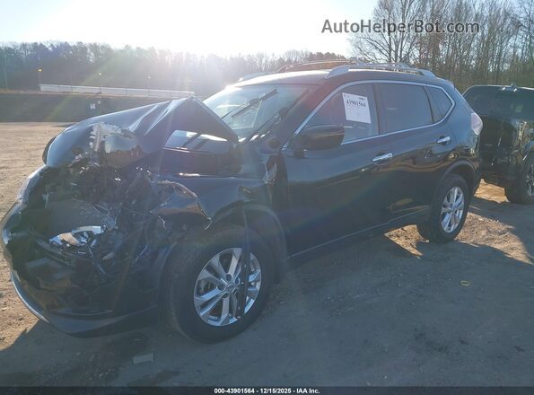 KNMAT2MV0GP678309 2016 NISSAN ROGUE Black Front left