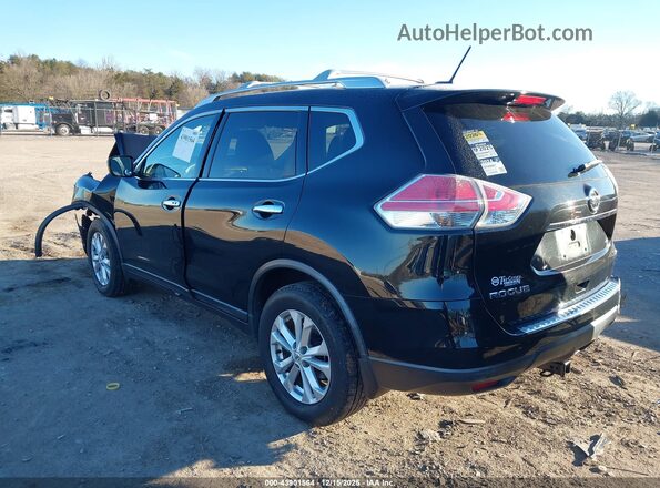 KNMAT2MV0GP678309 2016 NISSAN ROGUE Black Rear left