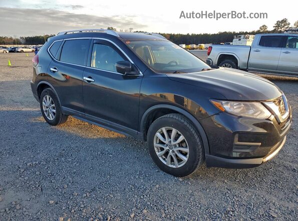 KNMAT2MV6JP528227 2018 NISSAN ROGUE Black Передня права чверть