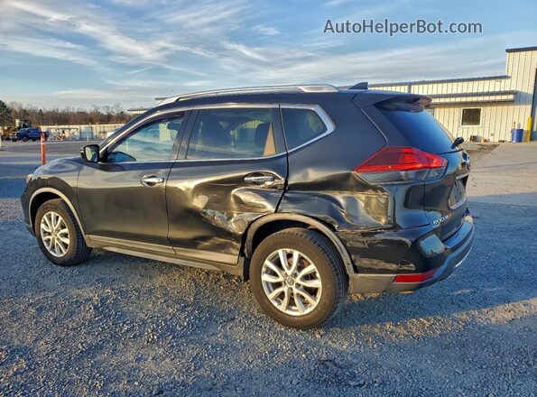 KNMAT2MV6JP528227 2018 NISSAN ROGUE Black Задня ліва чверть