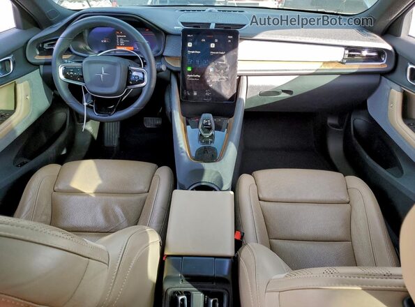 LPSED3KA8ML012525 2021 POLESTAR 2 Black Vista del salpicadero