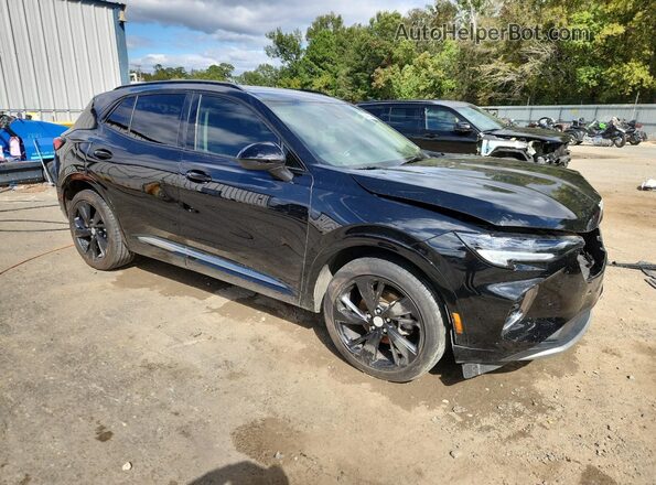 LRBAZLR46MD056846 2021 BUICK ENVISION Черный Передняя правая четверть