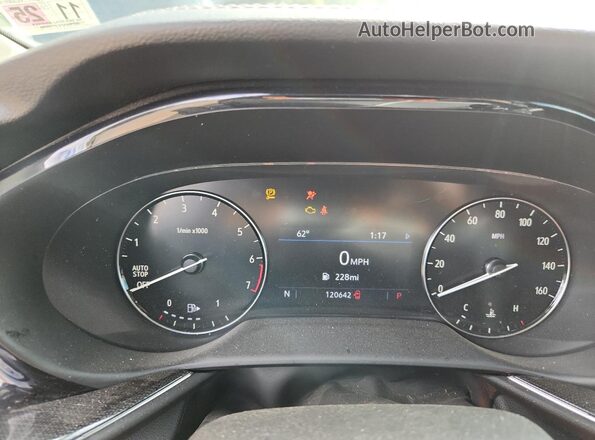 LRBAZLR46MD056846 2021 BUICK ENVISION Черный Вид щитка приборов