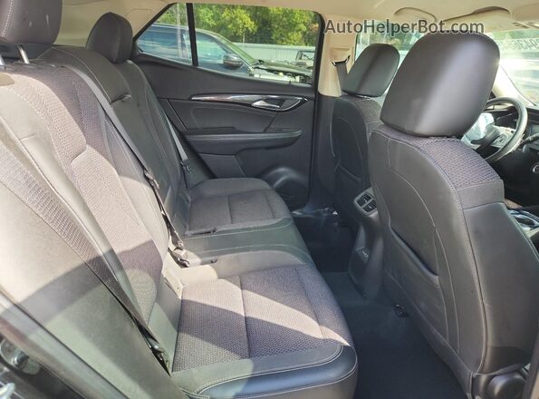 LRBAZLR46MD056846 2021 BUICK ENVISION Черный Вид задней части салона