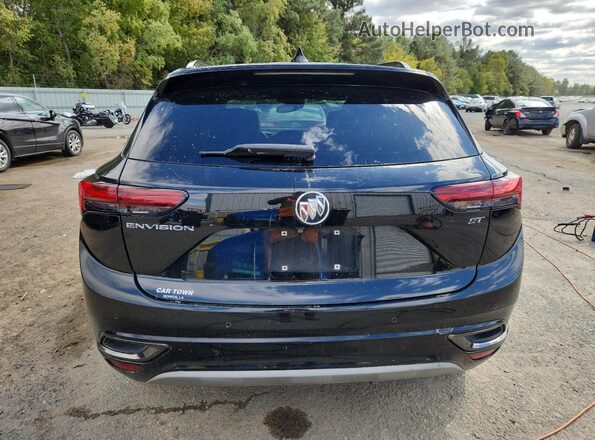 LRBAZLR46MD056846 2021 BUICK ENVISION Черный Вид сзади