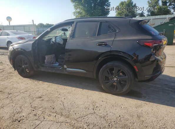 LRBAZLR46PD014116 2023 BUICK ENVISION Black Հետևի ձախ