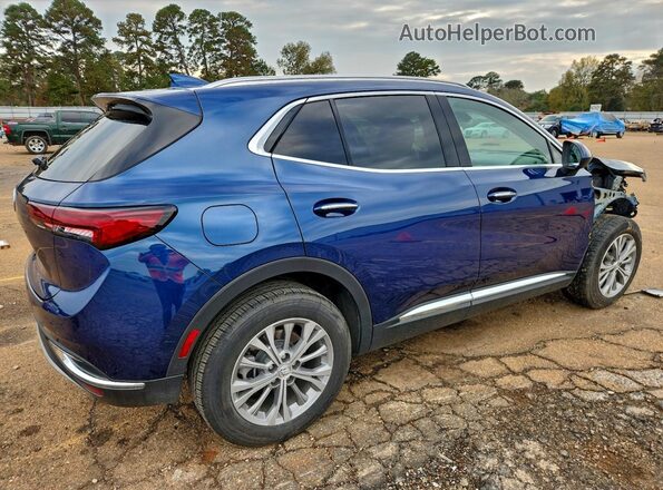 LRBAZLR47ND123648 2022 BUICK ENVISION Blue Tył prawy