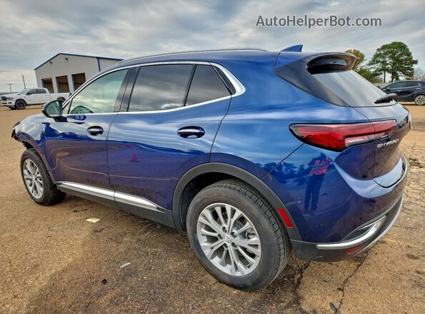 LRBAZLR47ND123648 2022 BUICK ENVISION Blue Tył lewy
