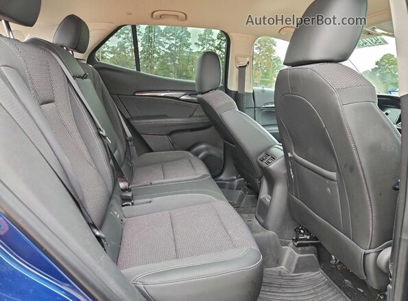 LRBAZLR47ND123648 2022 BUICK ENVISION Blue Widok tylnych siedzeń