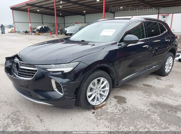 LRBAZLR4XMD109306 2021 BUICK ENVISION Dark Blue Przód lewy