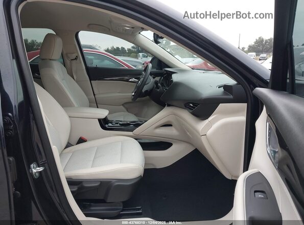 LRBAZLR4XMD109306 2021 BUICK ENVISION Dark Blue Widok wnętrza z przodu