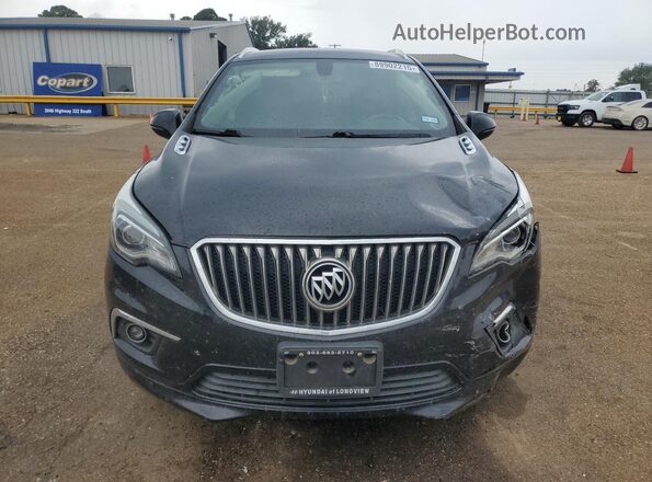 LRBFX1SA1JD006366 2018 BUICK ENVISION Black Widok z przodu