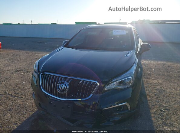 LRBFX1SA2JD010491 2018 BUICK ENVISION Black Вид щитка приладів