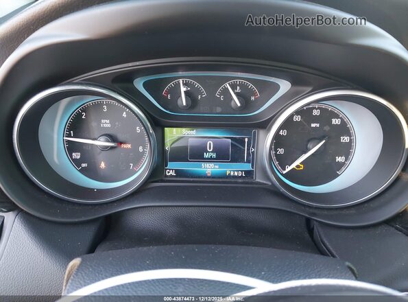 LRBFX1SA2JD010491 2018 BUICK ENVISION Black Вид задніх сидінь