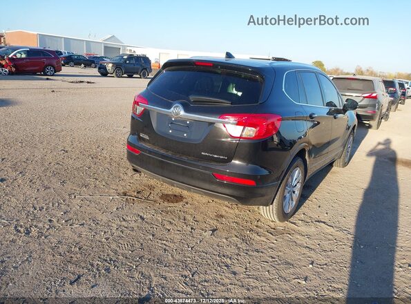 LRBFX1SA2JD010491 2018 BUICK ENVISION Black Задня права чверть