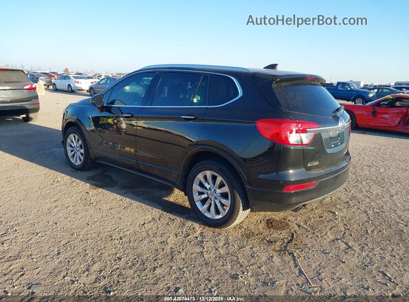 LRBFX1SA2JD010491 2018 BUICK ENVISION Black Задня ліва чверть