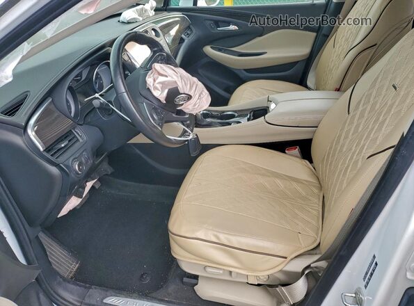 LRBFX2SA0KD126392 2019 BUICK ENVISION White წინა სალონის ხედი