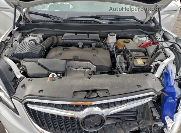 LRBFX2SA0KD126392 2019 BUICK ENVISION White ძრავის განყოფილების ხედი