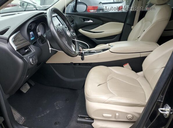 LRBFX2SA9LD109320 2020 BUICK ENVISION Черный Вид салона спереди