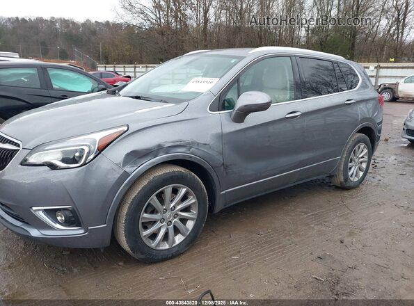 LRBFX2SAXLD166481 2020 BUICK ENVISION Blue Front view