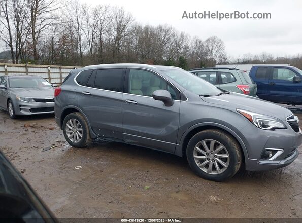 LRBFX2SAXLD166481 2020 BUICK ENVISION Blue Rear interior view